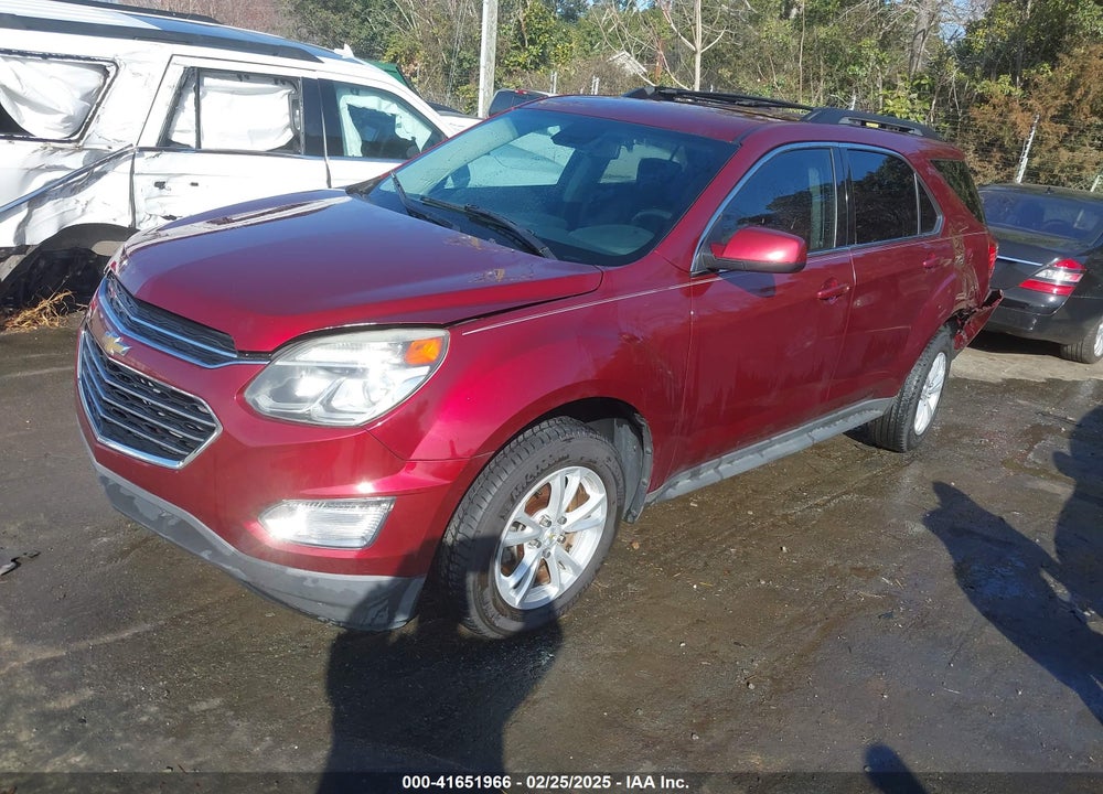 2016 CHEVROLET EQUINOX LT VIN: 2GNALCEK6G6340012