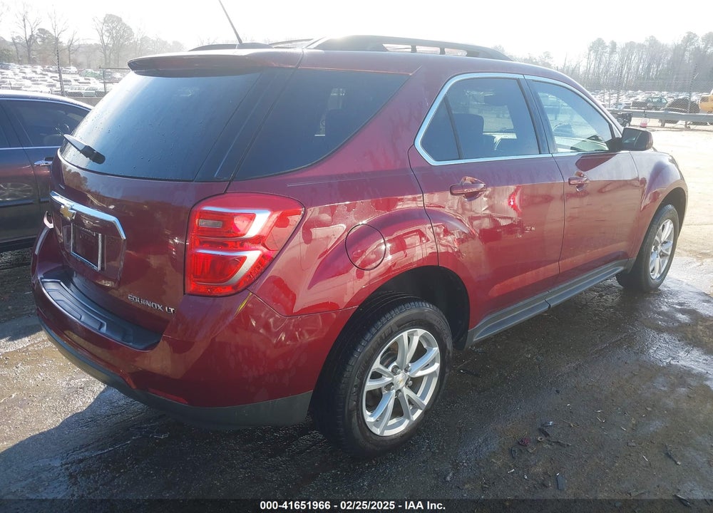 2016 CHEVROLET EQUINOX LT VIN: 2GNALCEK6G6340012