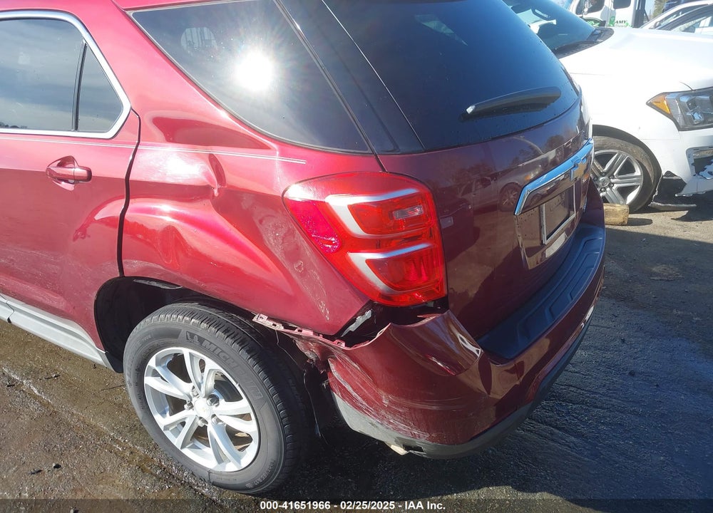 2016 CHEVROLET EQUINOX LT VIN: 2GNALCEK6G6340012