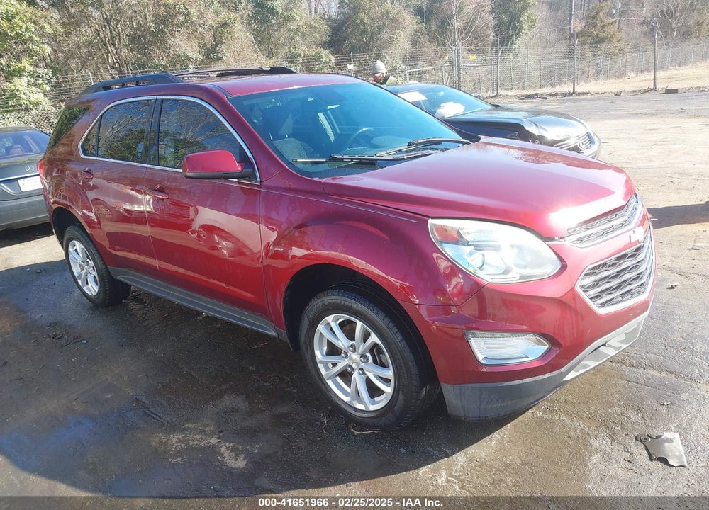 2016 CHEVROLET EQUINOX LT VIN: 2GNALCEK6G6340012