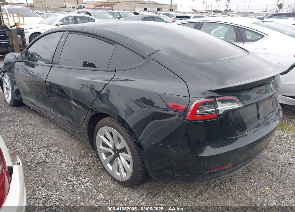 2022 TESLA MODEL 3 VIN: 5YJ3E1EB0NF291378