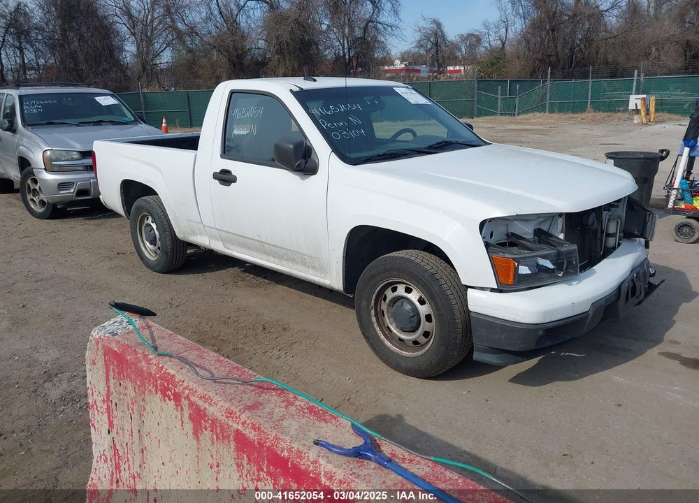 2012 CHEVROLET COLORADO WORK TRUCK VIN: 1GCCSBF96C8164819