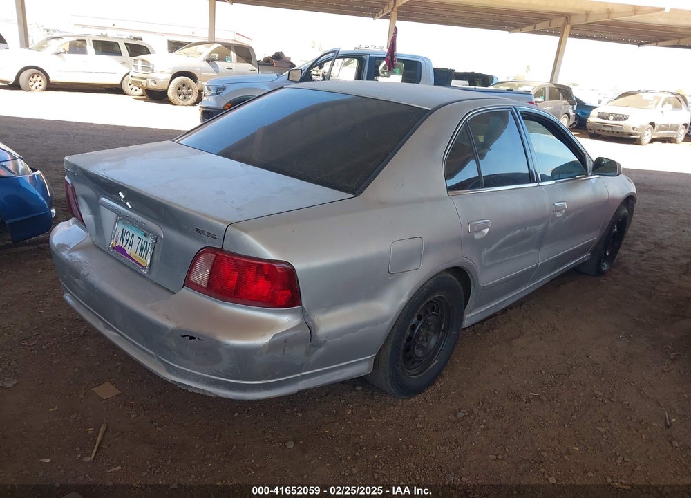 2003 MITSUBISHI GALANT VIN: 4A3AA46G43E213566