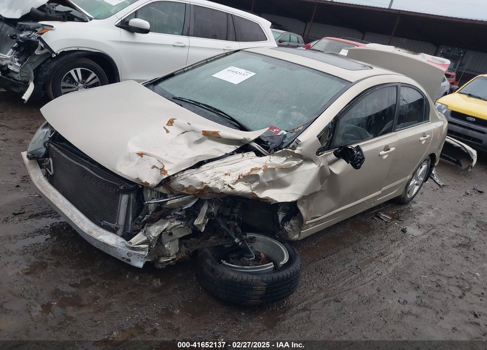 2008 HONDA CIVIC VIN: 1HGFA16838L113351
