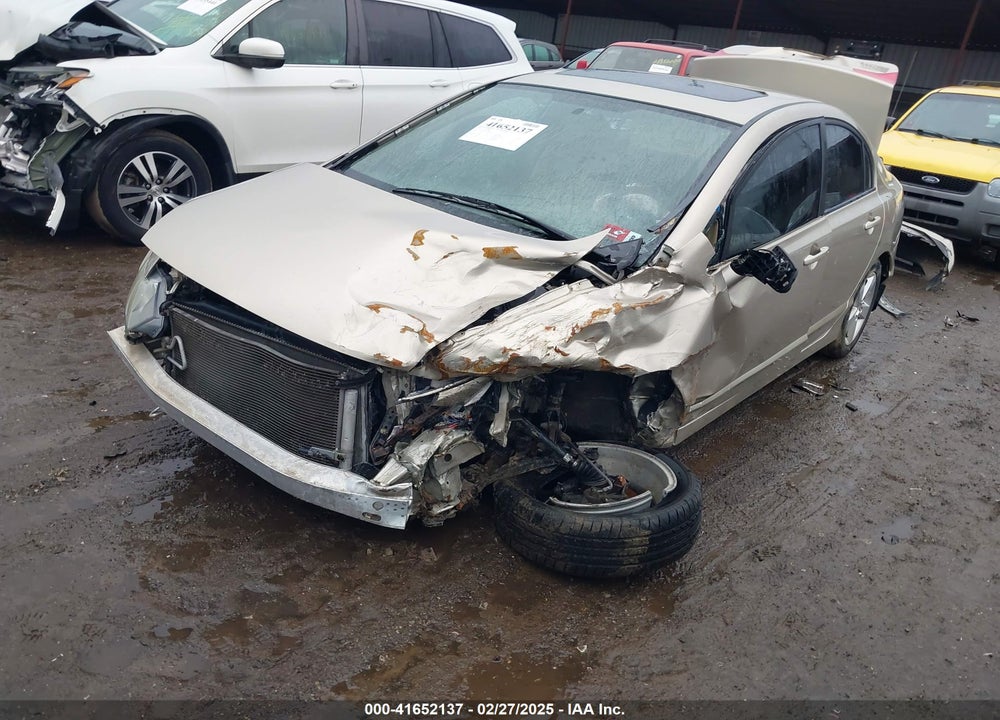 2008 HONDA CIVIC VIN: 1HGFA16838L113351
