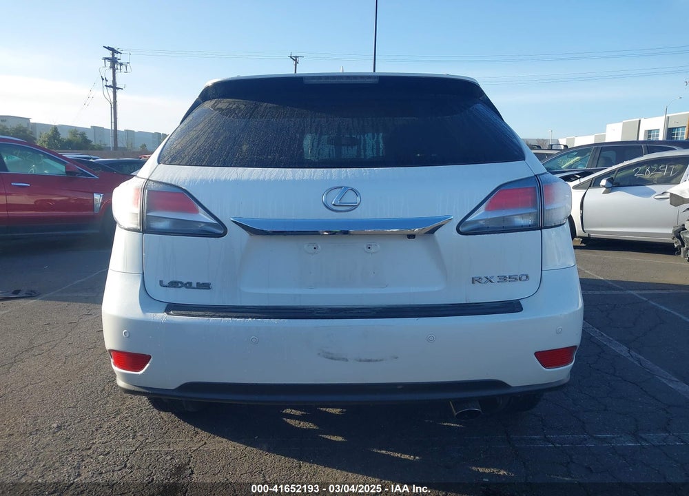 2013 LEXUS RX 350 VIN: JTJZK1BA1D2007298
