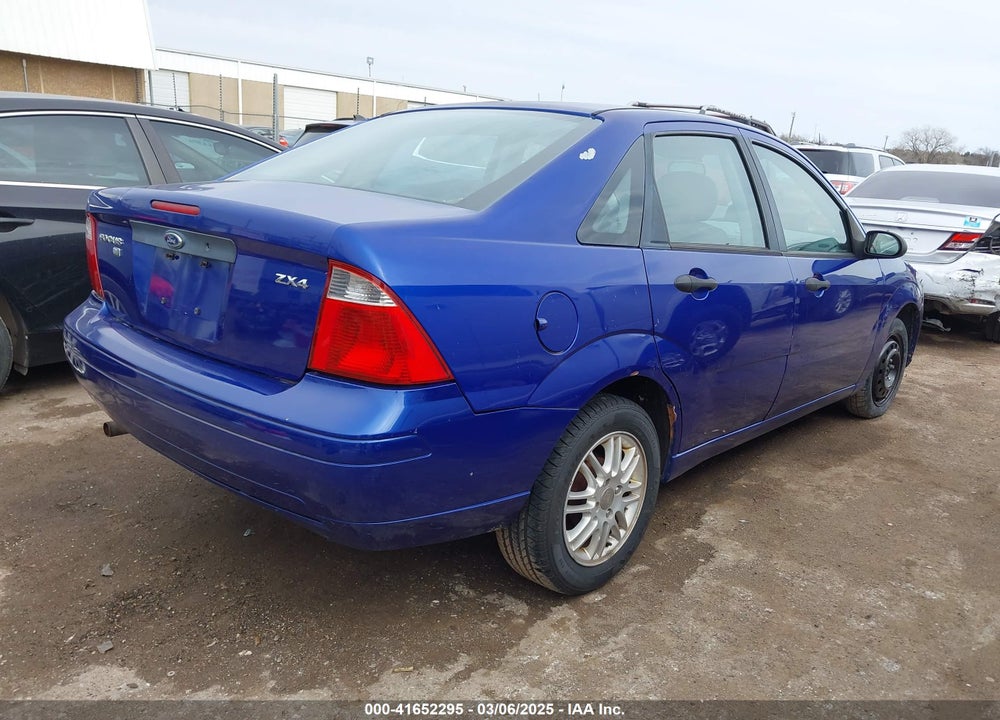 2006 FORD FOCUS ZX4 VIN: 1FAHP34N26W108556