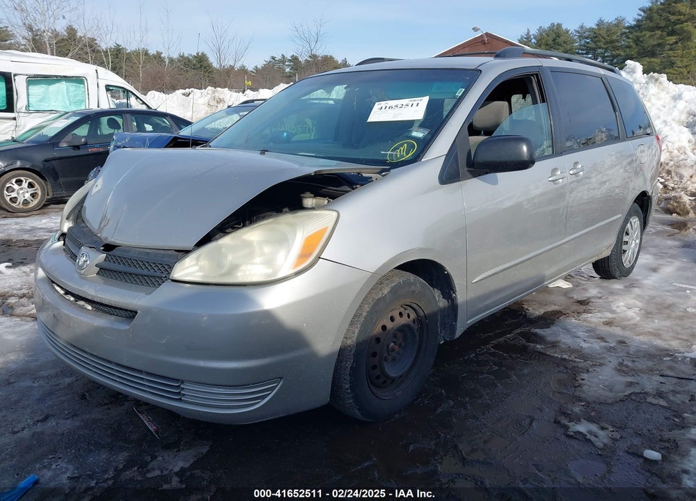 2004 TOYOTA SIENNA LE VIN: 5TDZA23C44S041725