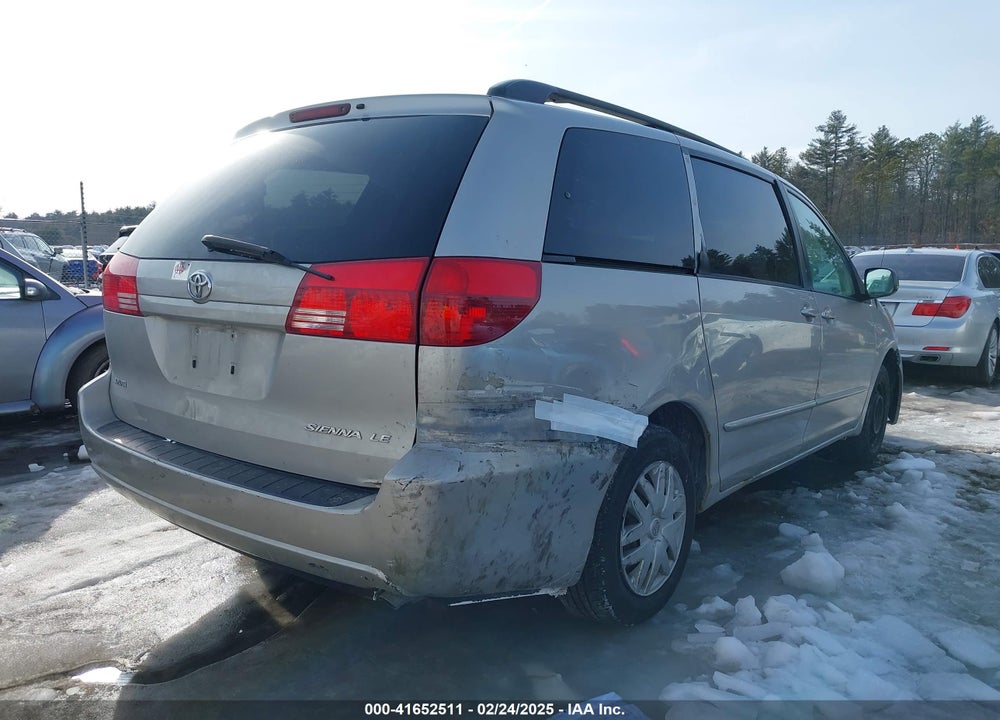 2004 TOYOTA SIENNA LE VIN: 5TDZA23C44S041725
