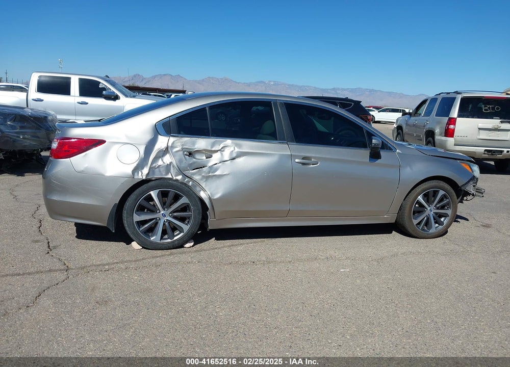 2015 SUBARU LEGACY VIN: 4S3BNBN66F3074825