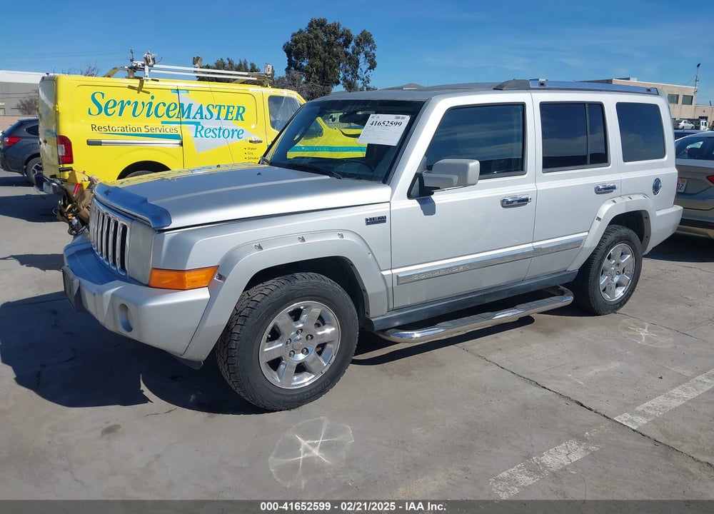 2008 JEEP COMMANDER OVERLAND VIN: 1J8HH68298C145917