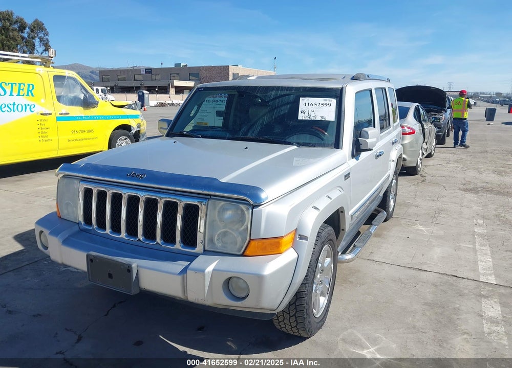 2008 JEEP COMMANDER OVERLAND VIN: 1J8HH68298C145917
