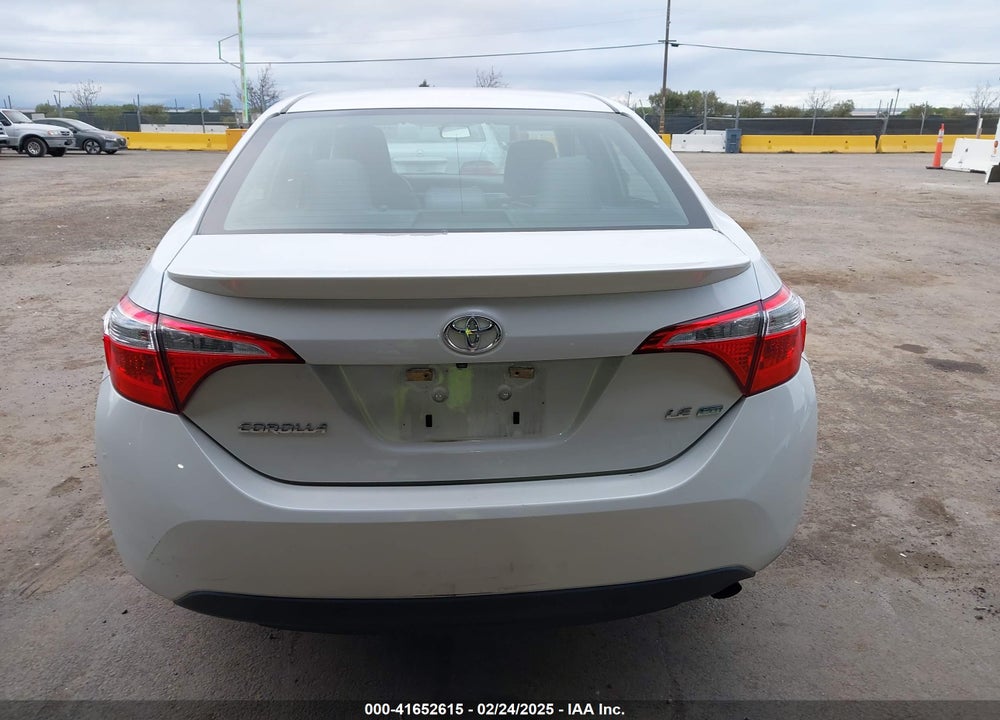 2015 TOYOTA COROLLA VIN: 5YFBPRHE4FP346236