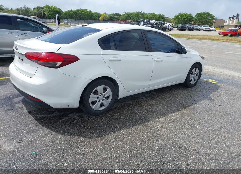 2017 KIA FORTE LX VIN: 3KPFK4A78HE072333