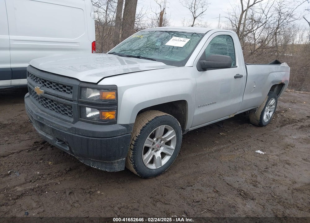 2014 CHEVROLET SILVERADO 1500 WORK TRUCK 1WT VIN: 1GCNKPEC2EZ395507