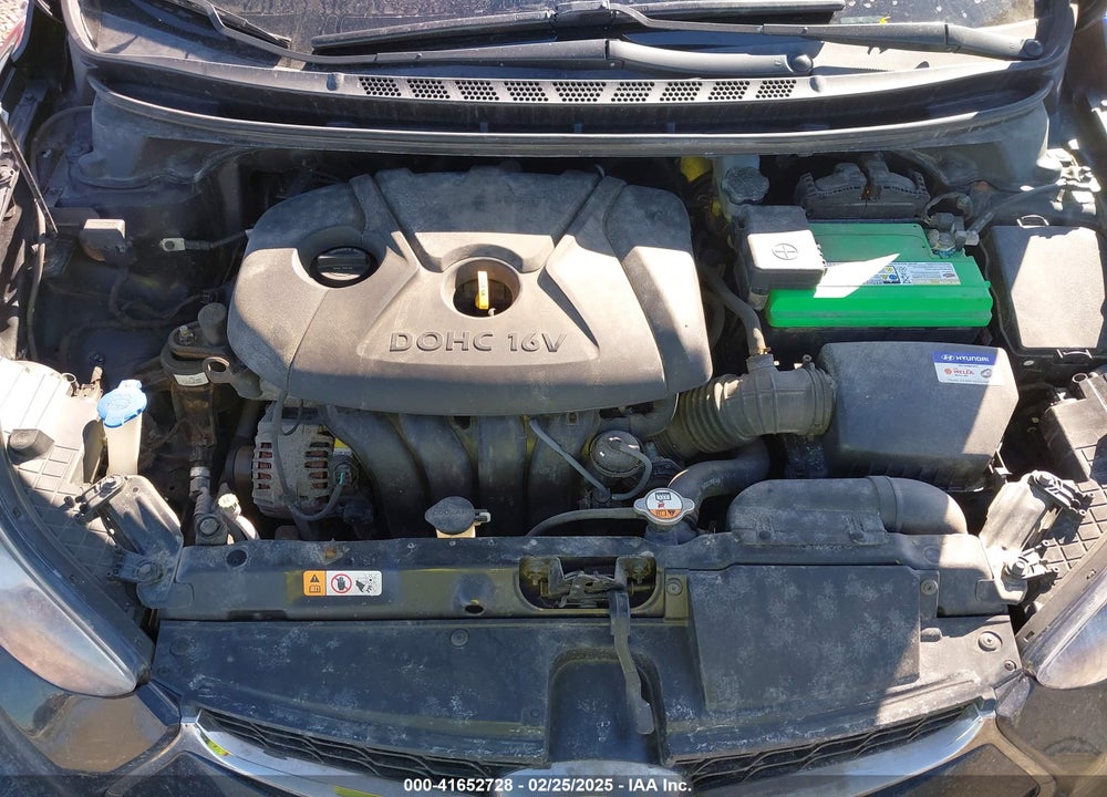 2013 HYUNDAI ELANTRA VIN: KMHDH6AE2DU001233