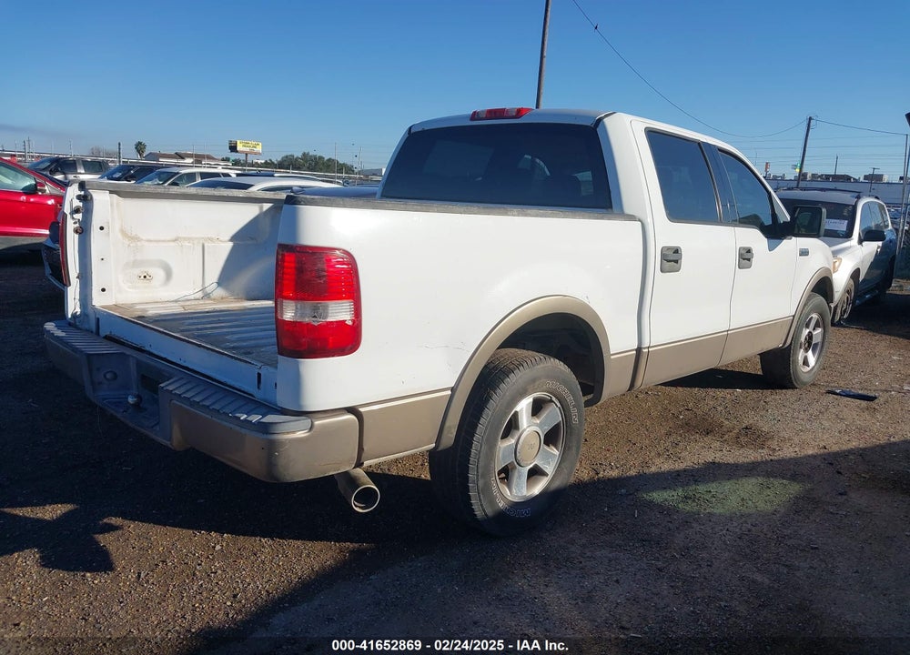 2004 FORD F-150 LARIAT/XLT VIN: 1FTPW125X4KD92815