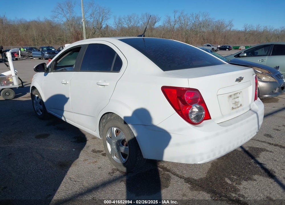 2014 CHEVROLET SONIC VIN: 1G1JA5SH1E4159829