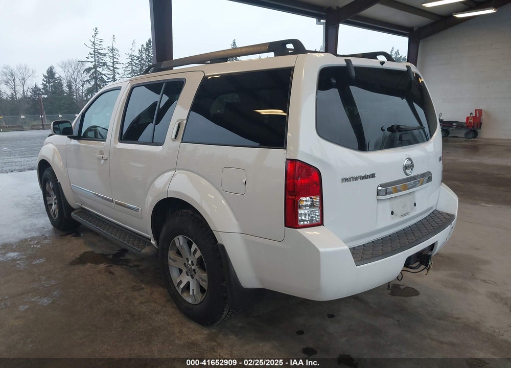 2008 NISSAN PATHFINDER VIN: 5N1AR18B48C601231