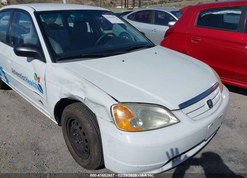 2002 HONDA CIVIC LX VIN: 2HGES166X2H518070