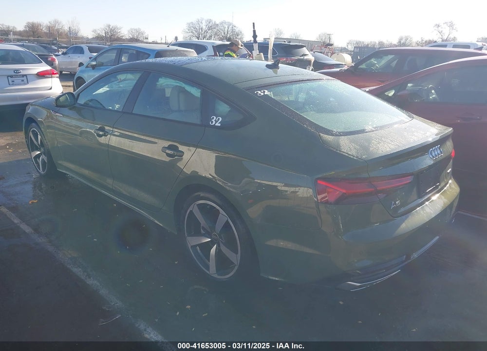 2025 AUDI A5 SPORTBACK VIN: WAUFACF50SA012221