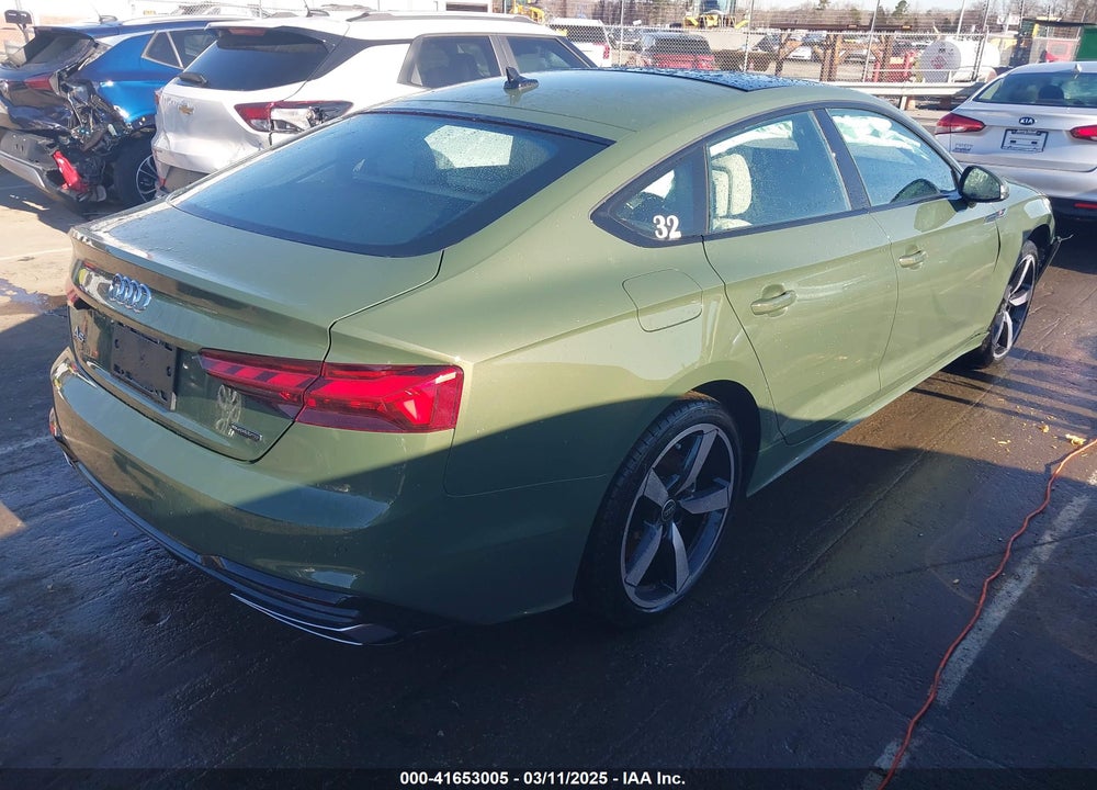 2025 AUDI A5 SPORTBACK VIN: WAUFACF50SA012221