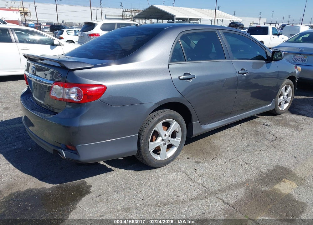 2011 TOYOTA COROLLA S VIN: 2T1BU4EE8BC650762