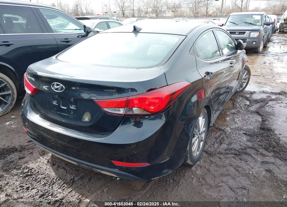 2014 HYUNDAI ELANTRA SE VIN: 5NPDH4AE8EH455278