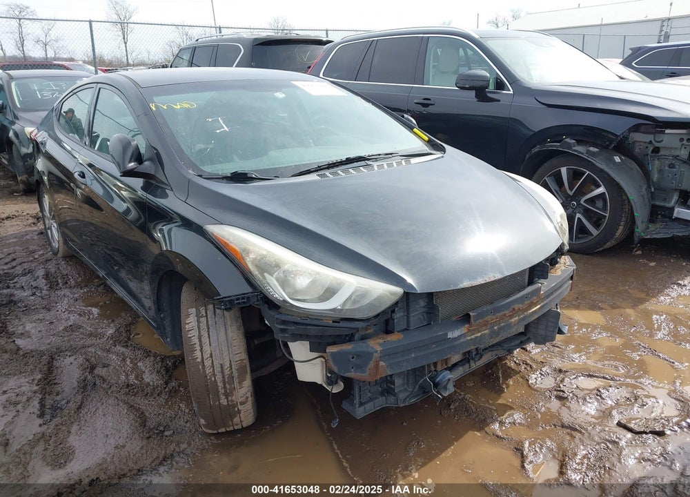 2014 HYUNDAI ELANTRA SE VIN: 5NPDH4AE8EH455278
