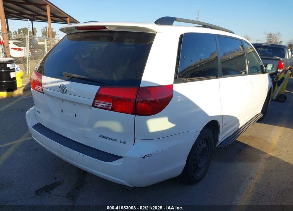 2004 TOYOTA SIENNA LE VIN: 5TDZA23C94S092959