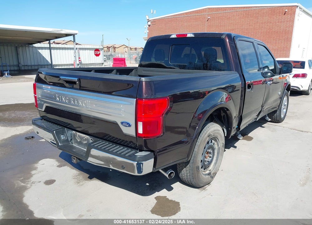 2018 FORD F-150 VIN: 1FTEW1E53JFE67555