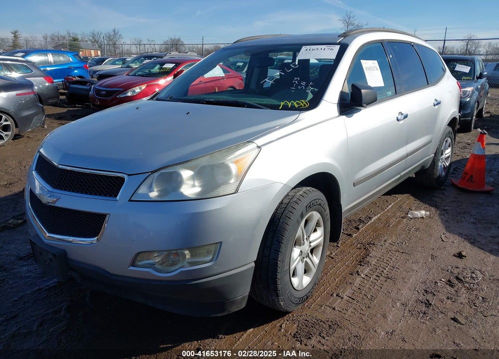 2011 CHEVROLET TRAVERSE VIN: 1GNKRFED9BJ206368