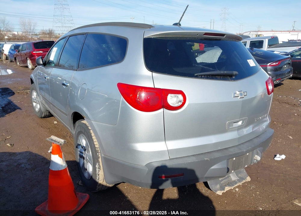 2011 CHEVROLET TRAVERSE VIN: 1GNKRFED9BJ206368