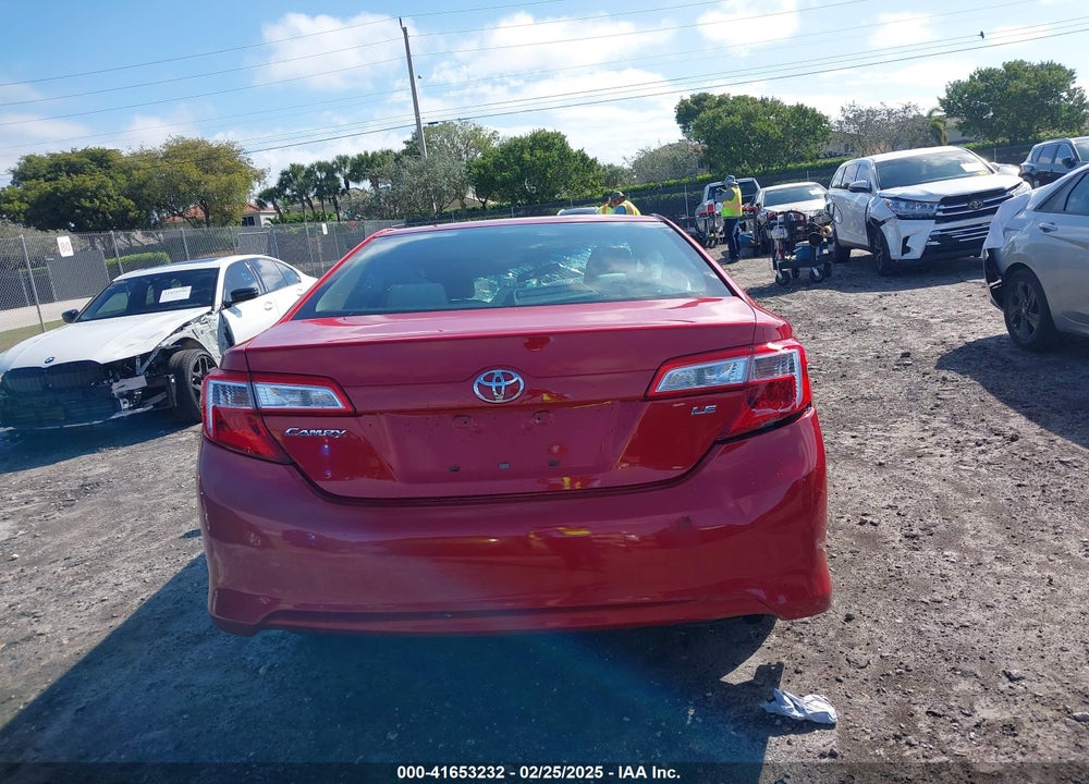 2013 TOYOTA CAMRY VIN: 4T1BF1FK0DU690025