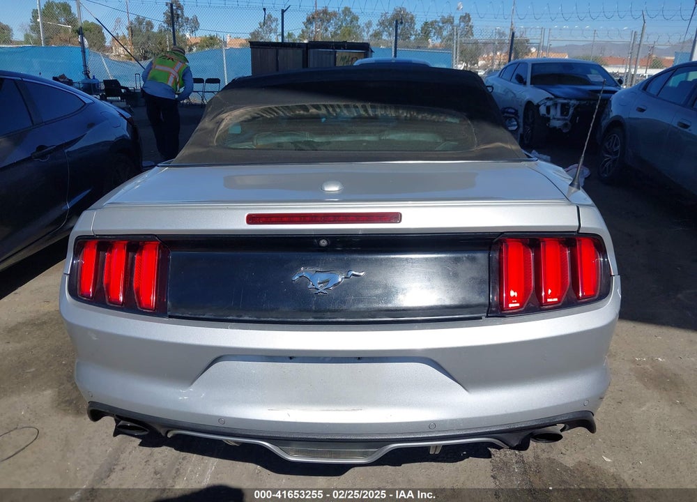 2016 FORD MUSTANG ECOBOOST PREMIUM VIN: 1FATP8UH1G5273684