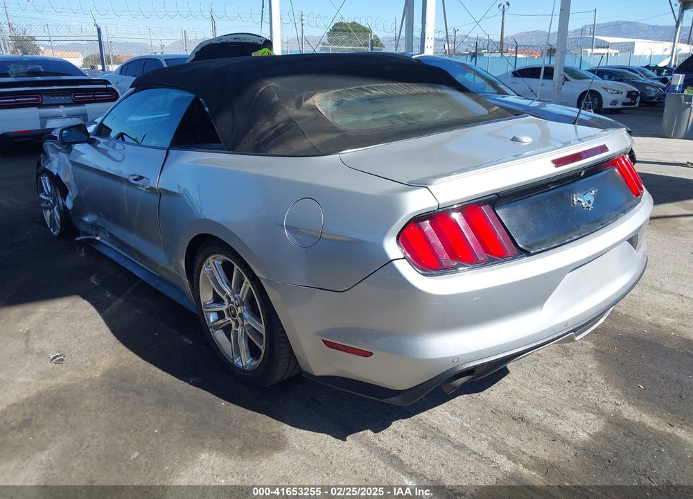 2016 FORD MUSTANG ECOBOOST PREMIUM VIN: 1FATP8UH1G5273684