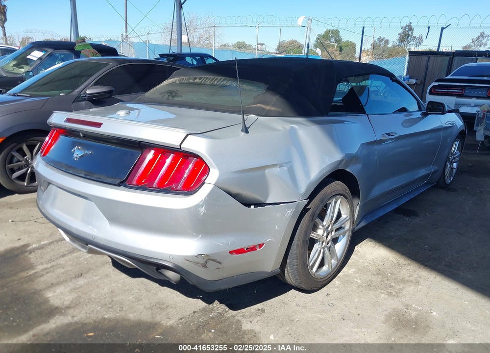2016 FORD MUSTANG ECOBOOST PREMIUM VIN: 1FATP8UH1G5273684