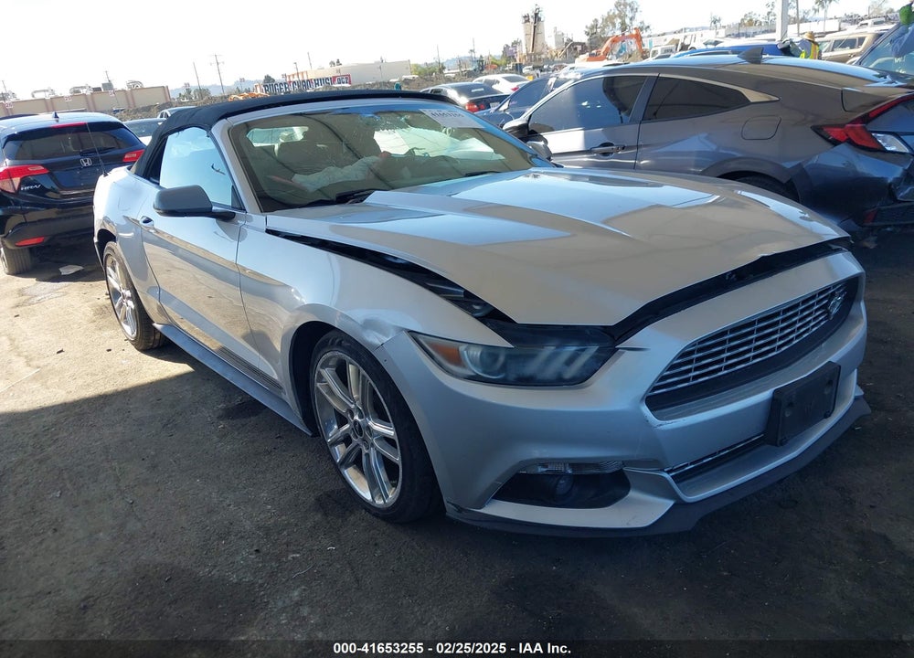 2016 FORD MUSTANG ECOBOOST PREMIUM VIN: 1FATP8UH1G5273684
