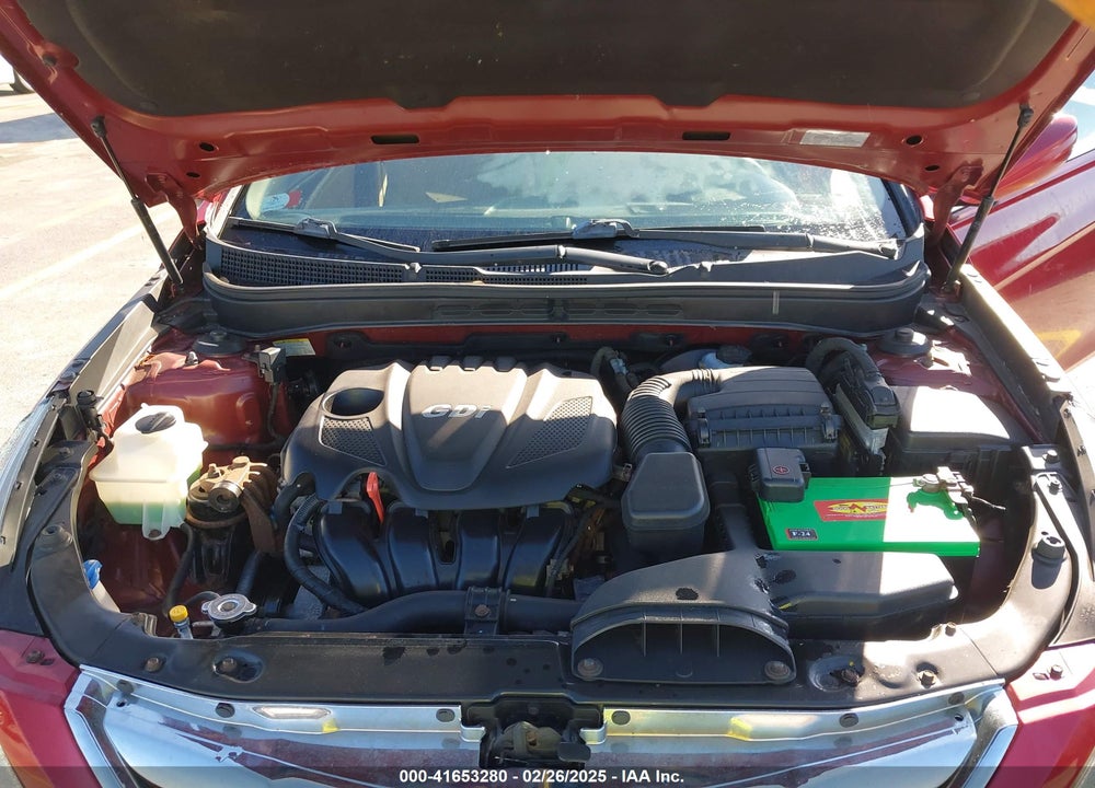 2013 HYUNDAI SONATA VIN: 5NPEB4AC5DH735825