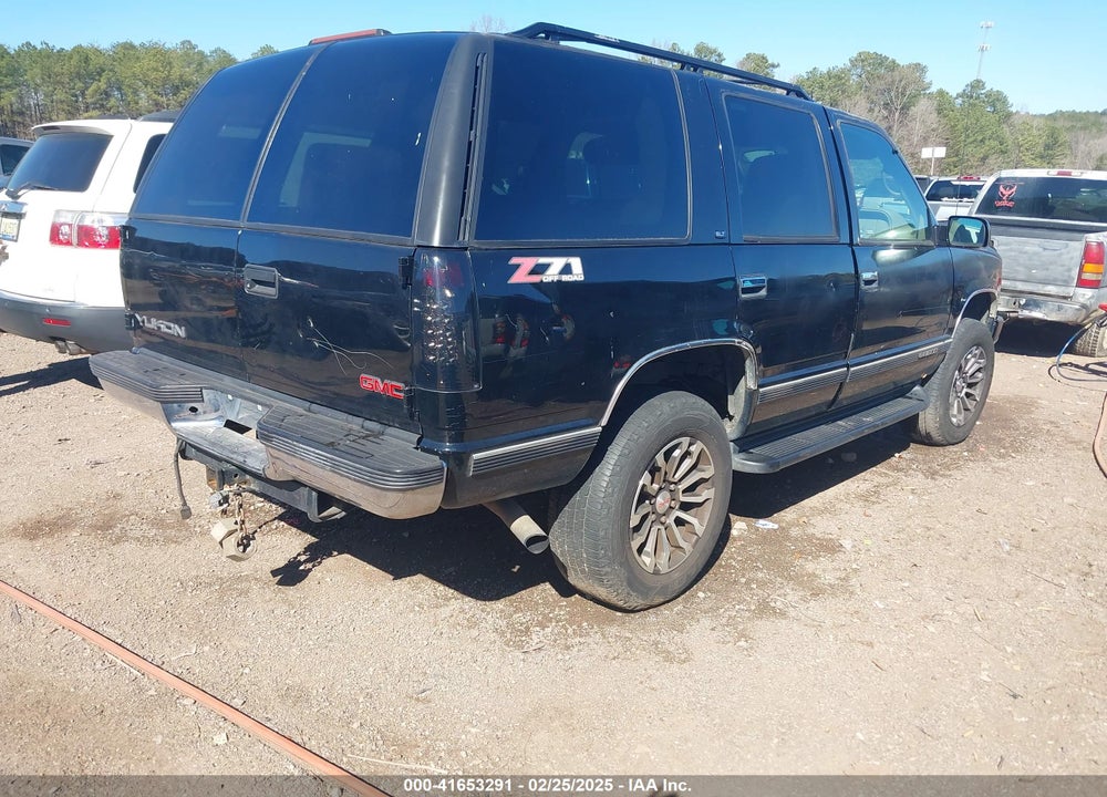 1999 GMC YUKON SLT CMI VIN: 1GKEK13R4XJ762708