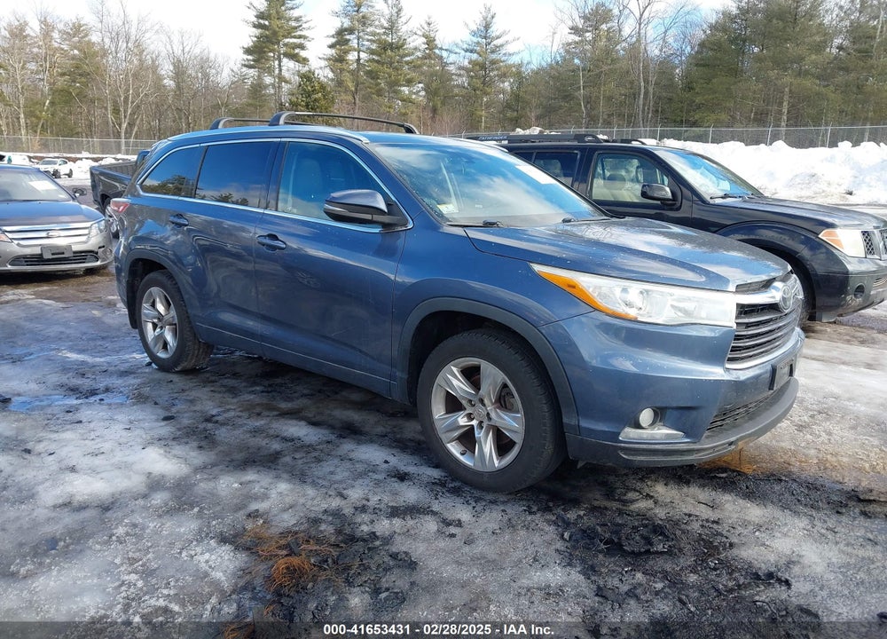 2015 TOYOTA HIGHLANDER LIMITED PLATINUM V6 VIN: 5TDDKRFH8FS204810