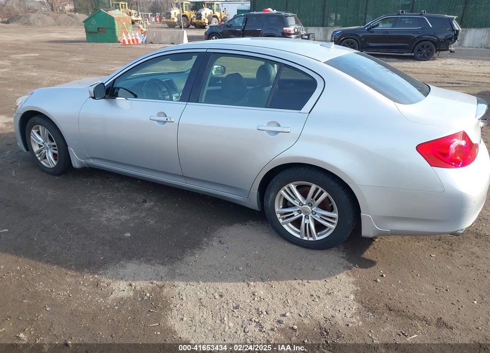 2013 INFINITI G37X VIN: JN1CV6AR8DM752609