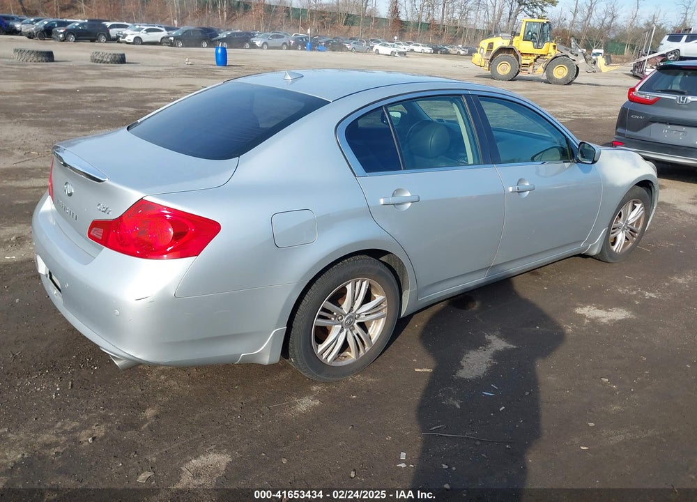 2013 INFINITI G37X VIN: JN1CV6AR8DM752609