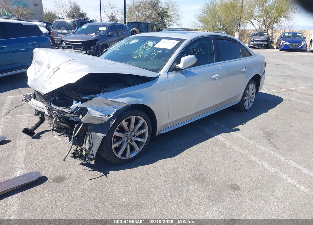 2014 AUDI A4 VIN: WAUAFAFL9EN024282