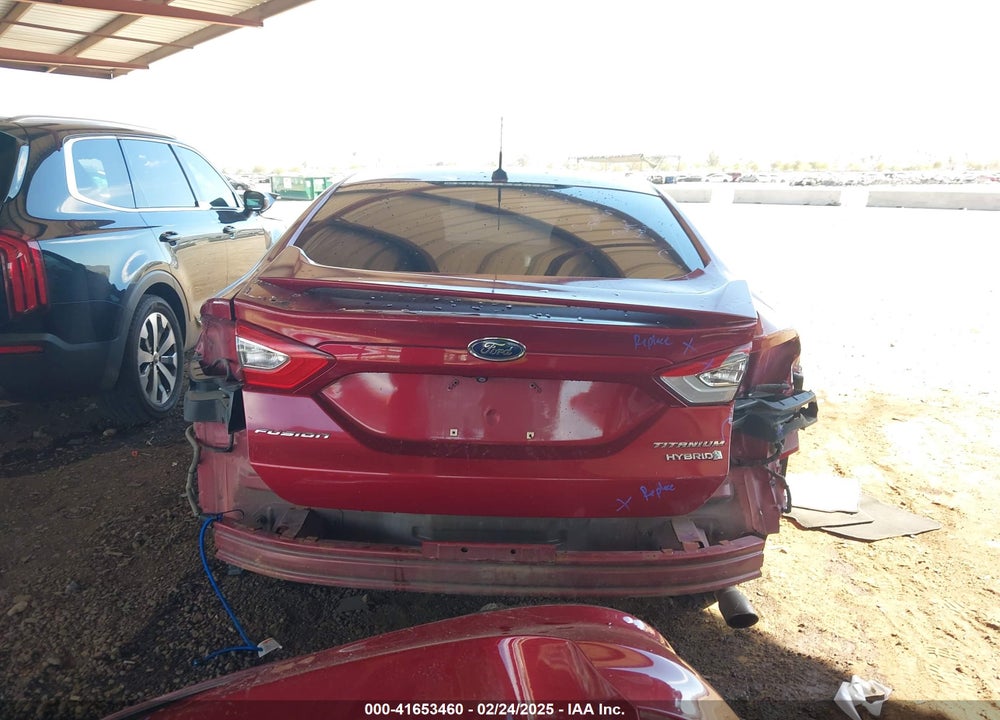 2014 FORD FUSION HYBRID VIN: 3FA6P0RU7ER128390