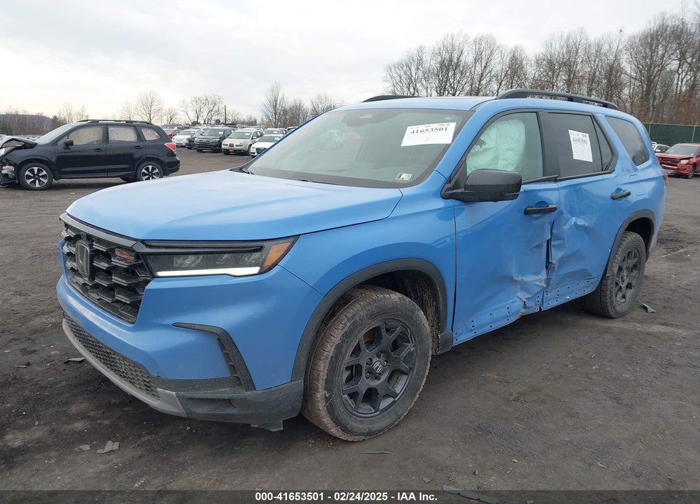 2023 HONDA PILOT AWD TRAILSPORT VIN: 5FNYG1H61PB048082