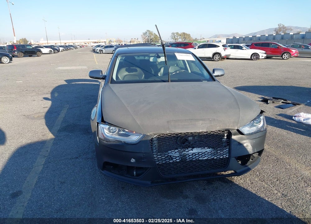 2013 AUDI A4 2.0T PREMIUM VIN: WAUKFAFL8DN026009
