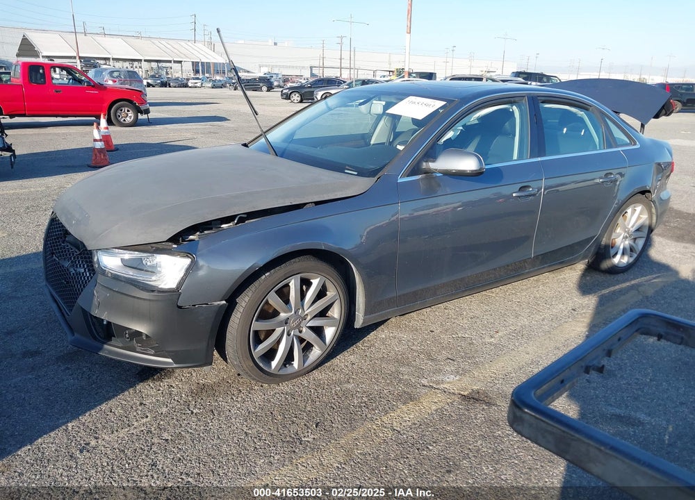 2013 AUDI A4 2.0T PREMIUM VIN: WAUKFAFL8DN026009