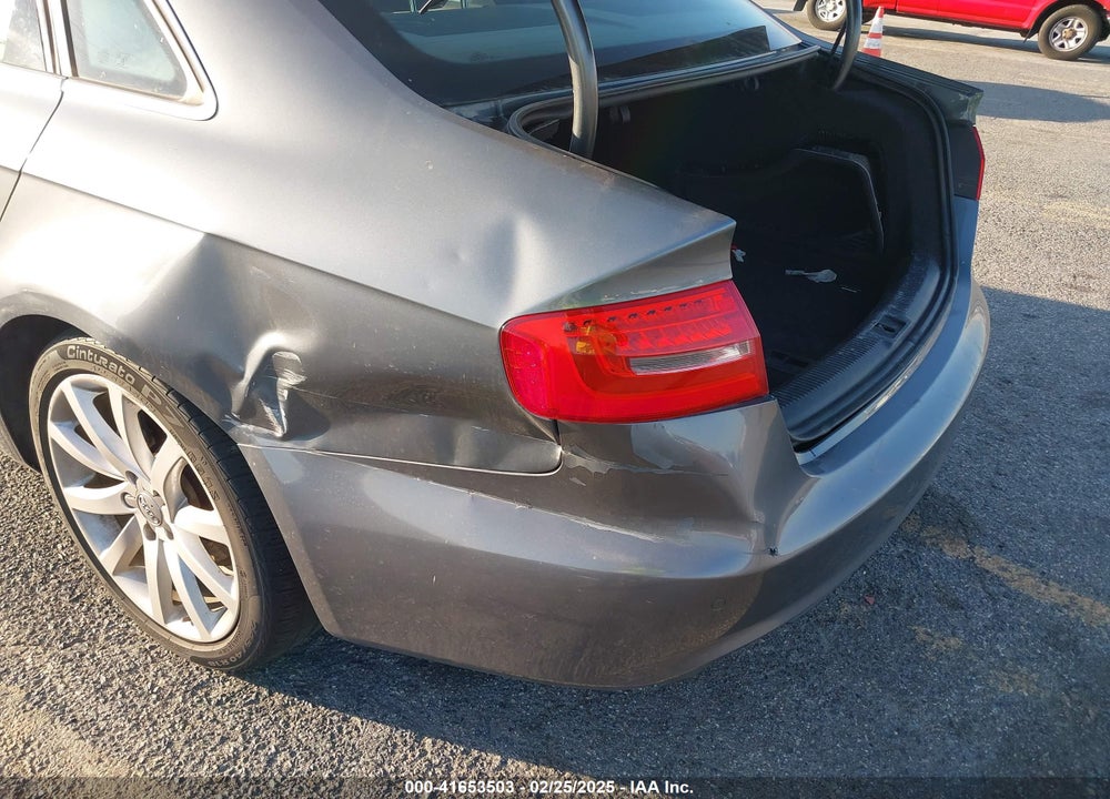 2013 AUDI A4 2.0T PREMIUM VIN: WAUKFAFL8DN026009