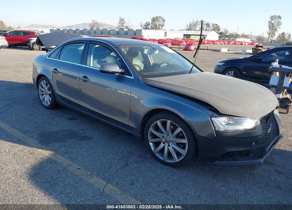 2013 AUDI A4 2.0T PREMIUM VIN: WAUKFAFL8DN026009